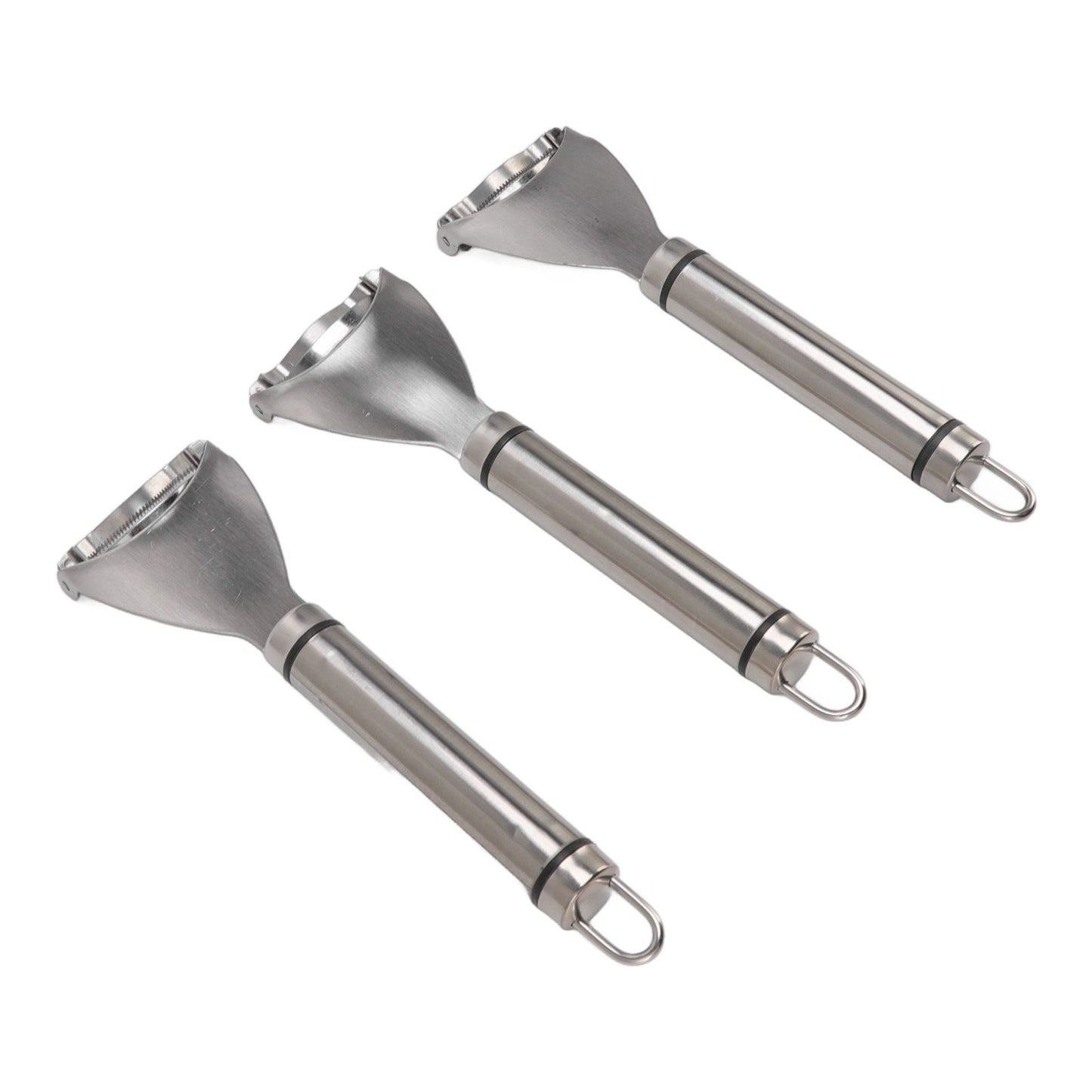 3pcs Stainless Steel Corn Cutter Peeler Safe Quick Clean Comfortable Grip Corn Thresher Planer Cutter for V1294-YM3118220249711-0421