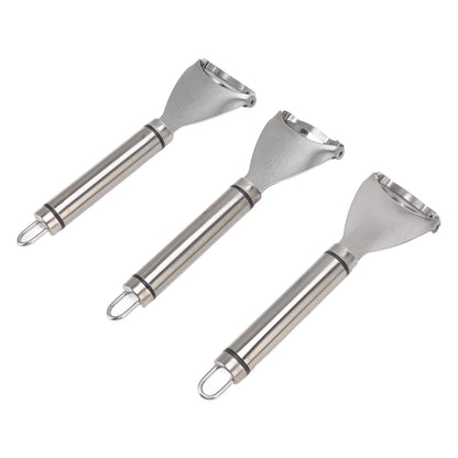 3pcs Stainless Steel Corn Cutter Peeler Safe Quick Clean Comfortable Grip Corn Thresher Planer Cutter for V1294-YM3118220249711-0421