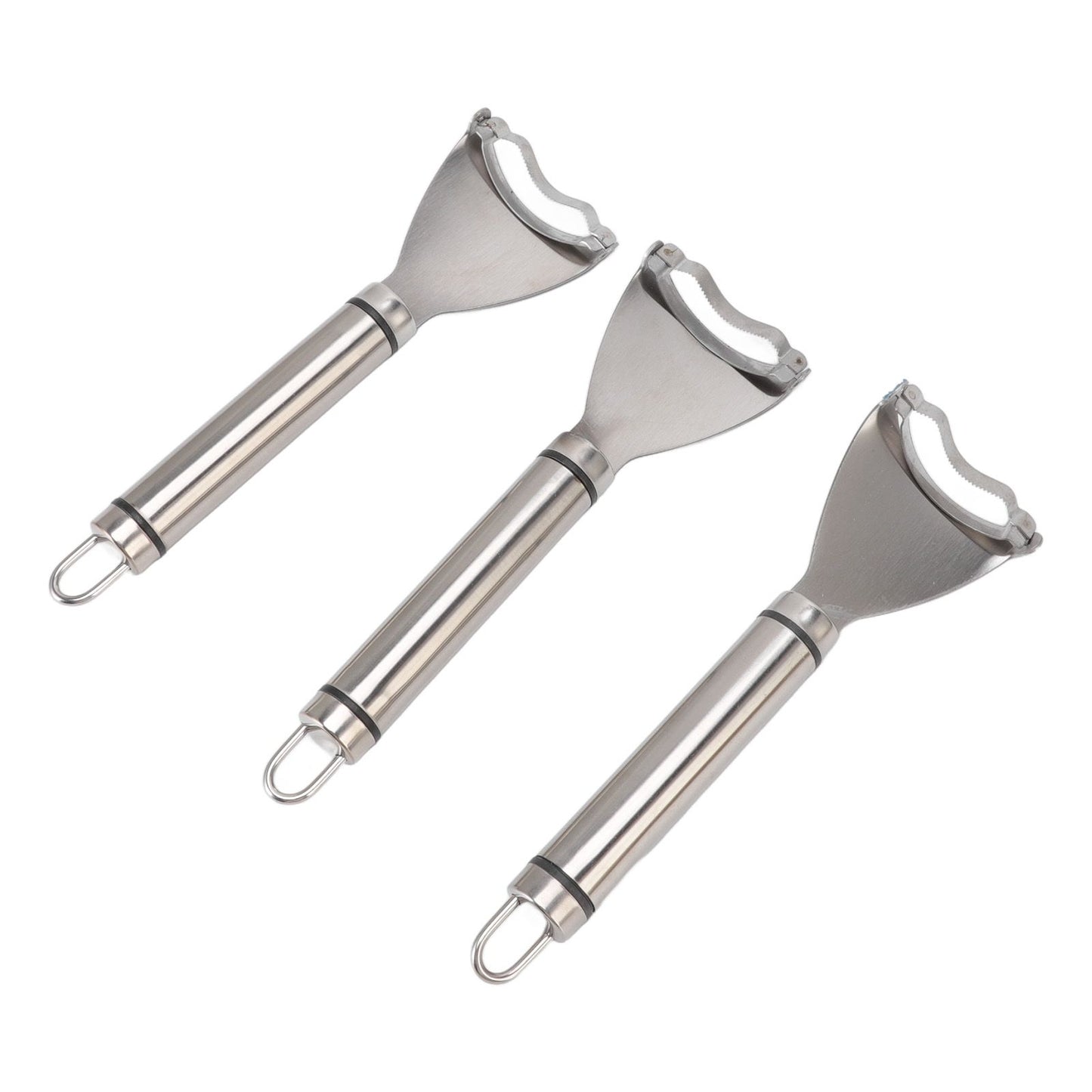3pcs Stainless Steel Corn Cutter Peeler Safe Quick Clean Comfortable Grip Corn Thresher Planer Cutter for V1294-YM3118220249711-0421
