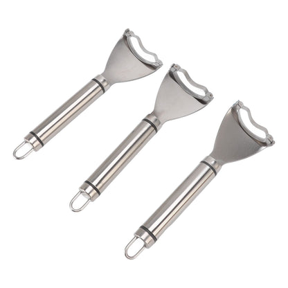3pcs Stainless Steel Corn Cutter Peeler Safe Quick Clean Comfortable Grip Corn Thresher Planer Cutter for V1294-YM3118220249711-0421