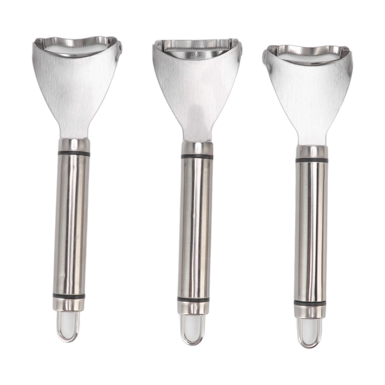 3pcs Stainless Steel Corn Cutter Peeler Safe Quick Clean Comfortable Grip Corn Thresher Planer Cutter for V1294-YM3118220249711-0421