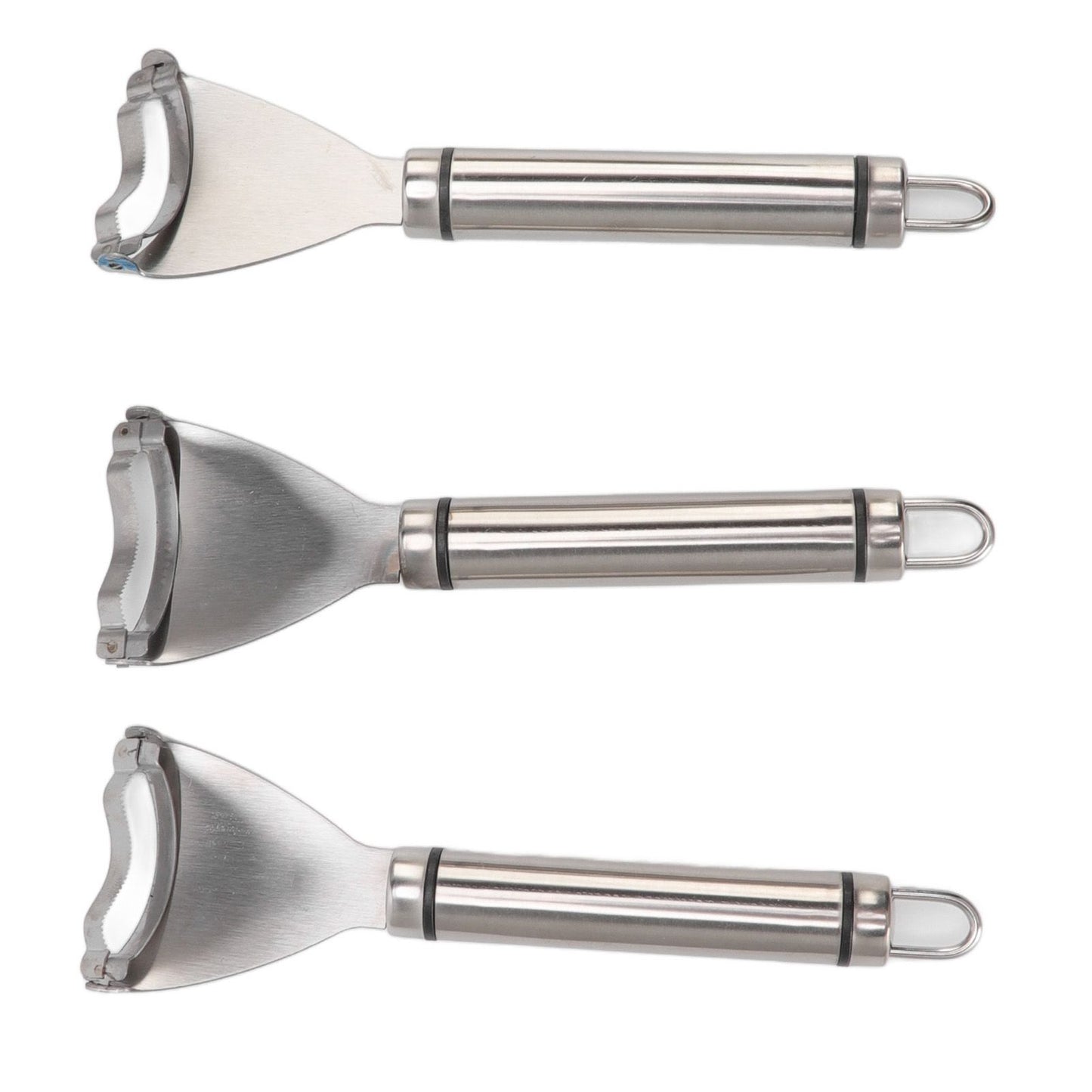 3pcs Stainless Steel Corn Cutter Peeler Safe Quick Clean Comfortable Grip Corn Thresher Planer Cutter for V1294-YM3118220249711-0421