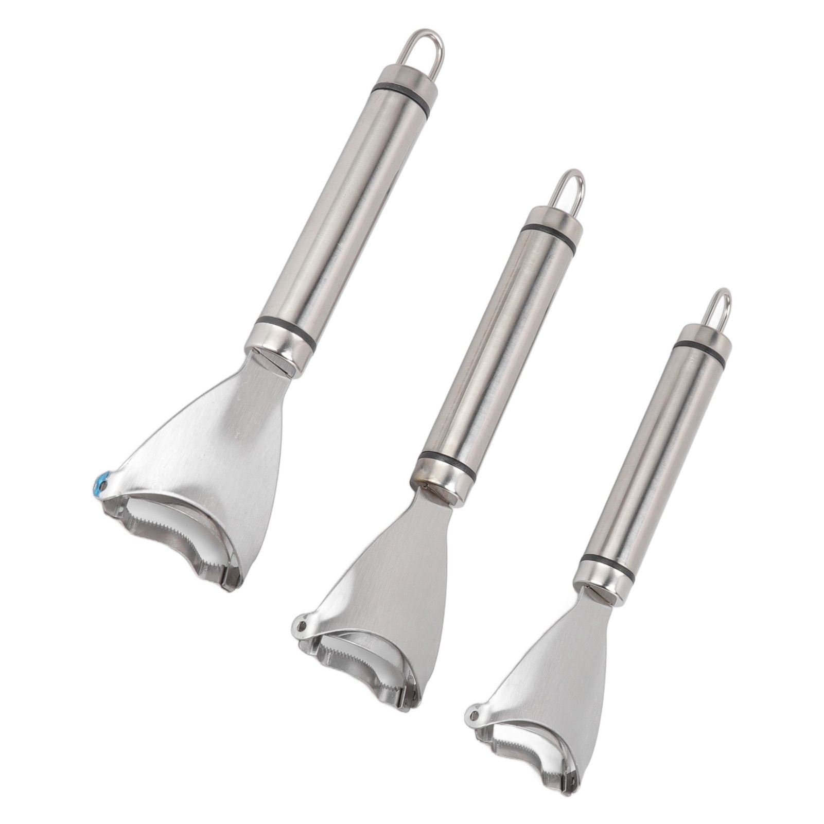 3pcs Stainless Steel Corn Cutter Peeler Safe Quick Clean Comfortable Grip Corn Thresher Planer Cutter for V1294-YM3118220249711-0421