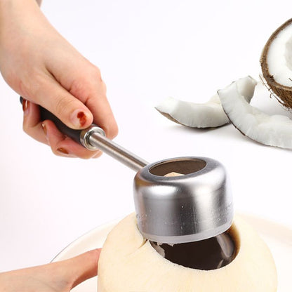 Coconut Opening Tool Opener Tool Safe Easy to Open Young Coconuts for Home Hotel Coconut Opener 275x60mm V1294-YM3118220250912-0421