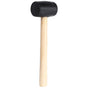 Coconut Opening Tool Opener Tool Safe Easy to Open Young Coconuts for Home Hotel Rubber Head Hammer 275x75mm V1294-YM3118220250913-0421