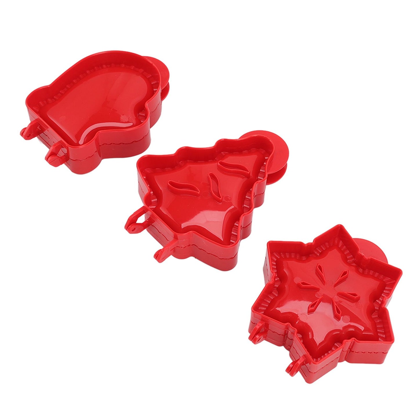 3 Pcs Pocket Pie Molds Christmas Tree Star Glove Shape Dough Presser Mini Hand Pie Mold Set Pie Maker for V1294-YM3118220251211-0421