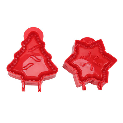 3 Pcs Pocket Pie Molds Christmas Tree Star Glove Shape Dough Presser Mini Hand Pie Mold Set Pie Maker for V1294-YM3118220251211-0421