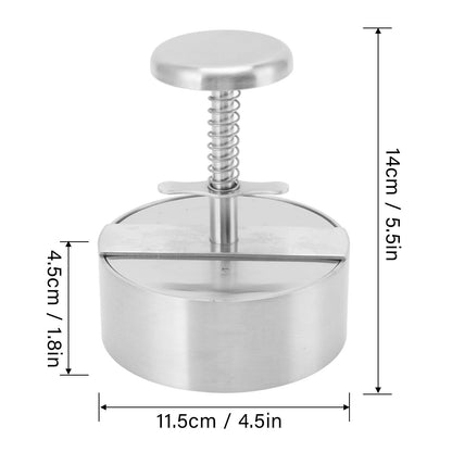 Hamburger Press Patty Maker 304 Stainless Steel Hamburger Meat Press for Kitchen Burgers Accessories V1294-YM3118220252411-0421