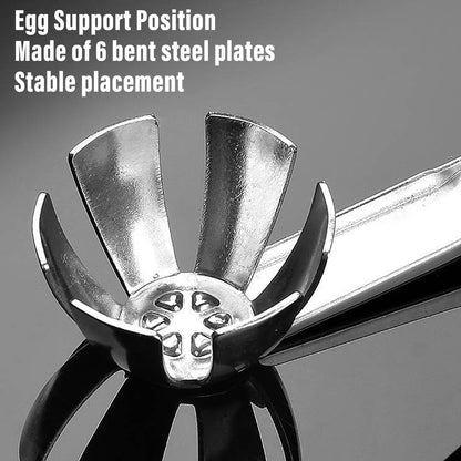 Egg Cutter 304 Stainless Steel Rust Proof Labor Saving Multi Functional Egg Splitter for Kitchen Restaurant V1294-YM3118220252611-0421