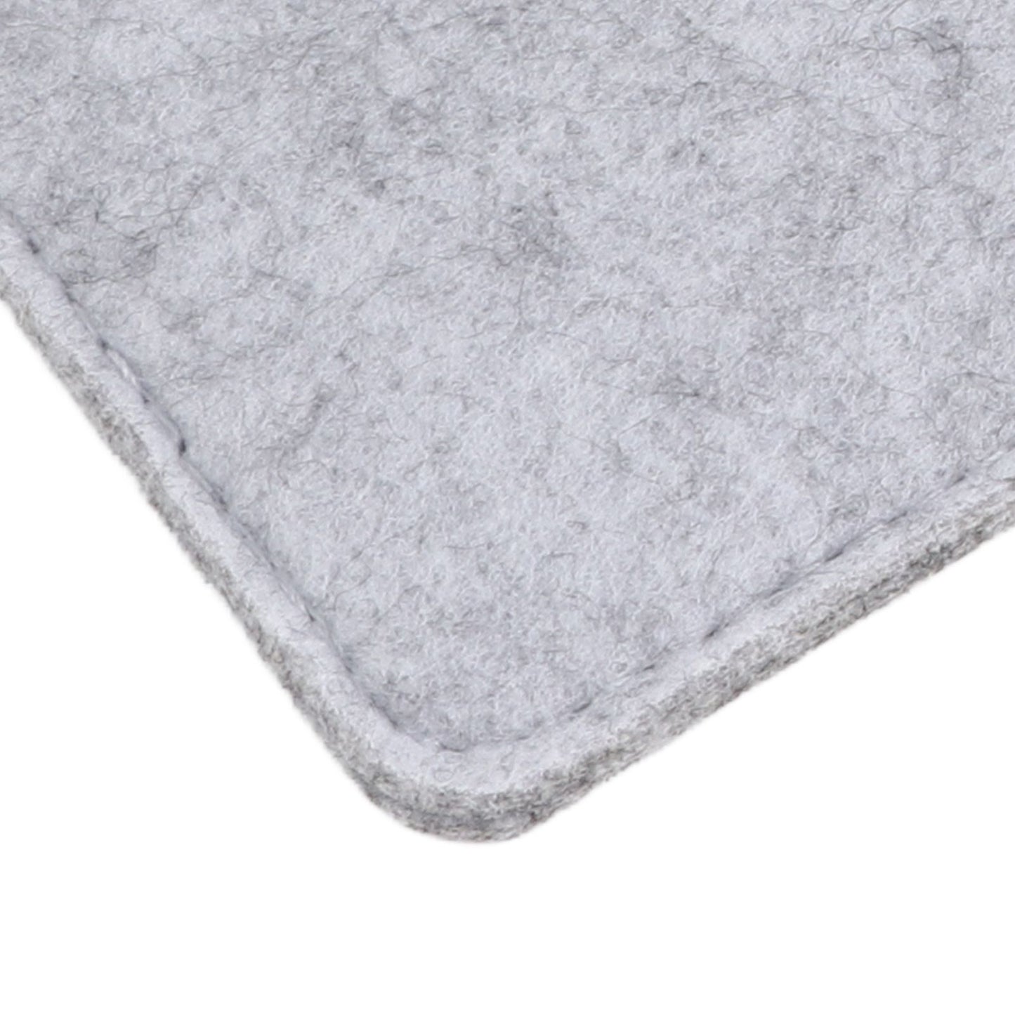 Placemat Cup Mat Set Felt Heat Insulation with Fork Bag Tableware Mat for Home Kitchen Light Gray V1294-YM3118220253111-0421