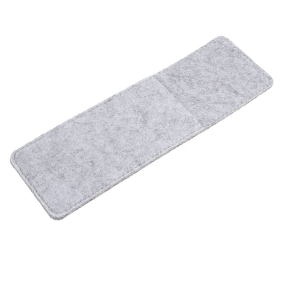 Placemat Cup Mat Set Felt Heat Insulation with Fork Bag Tableware Mat for Home Kitchen Light Gray V1294-YM3118220253111-0421