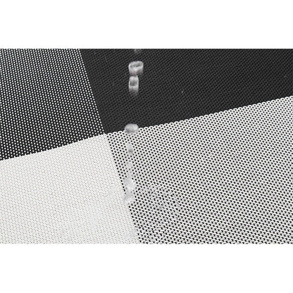 8pcs Placemats Easy Cleaning PVC Material Waterproof Black White Plaid Pattern Dining Placemats for Hotel V1294-YM3118220253211-0421