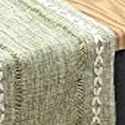Retro Table Runner Elegant Hand Woven Cotton Linen Dining Table Runner with Tassels for Wedding Home Cross V1294-YM3118220253512-0421