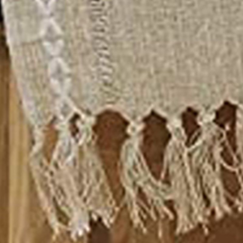 Retro Table Runner Elegant Hand Woven Cotton Linen Dining Table Runner with Tassels for Wedding Home Cross V1294-YM3118220253513-0421