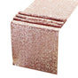 Sequin Table Runner 30x300cm Shiny Exquisite Decorative 3mm Sequins Table Runner for Parties Banquets Rose V1294-YM3118220253611-0421