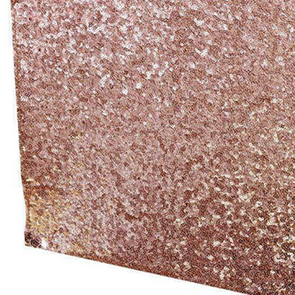 Sequin Table Runner 30x300cm Shiny Exquisite Decorative 3mm Sequins Table Runner for Parties Banquets Rose V1294-YM3118220253611-0421