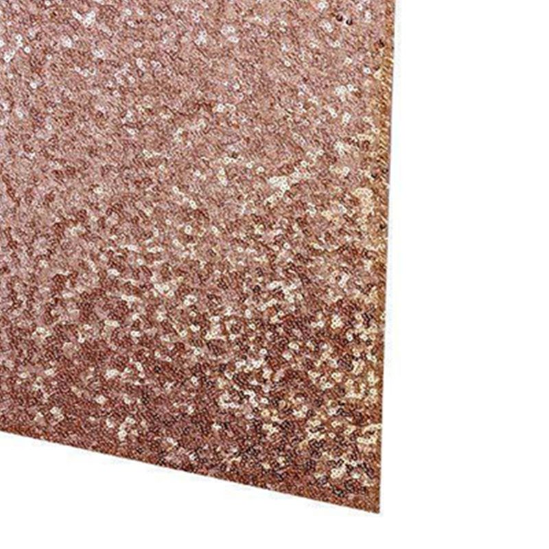 Sequin Table Runner 30x300cm Shiny Exquisite Decorative 3mm Sequins Table Runner for Parties Banquets Rose V1294-YM3118220253611-0421
