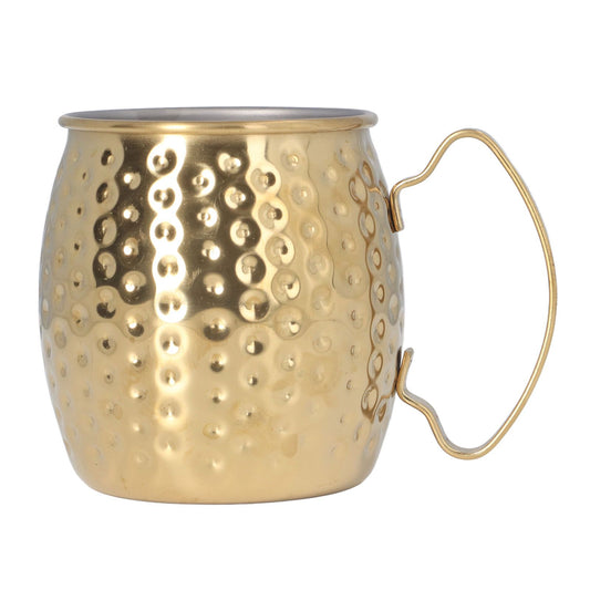Moscow Mule Mug Exquisite 304 Stainless Steel 500ml Large Capacity Cocktail Mug for Bars Hotels Restaurants V1294-YM3118220254612-0421