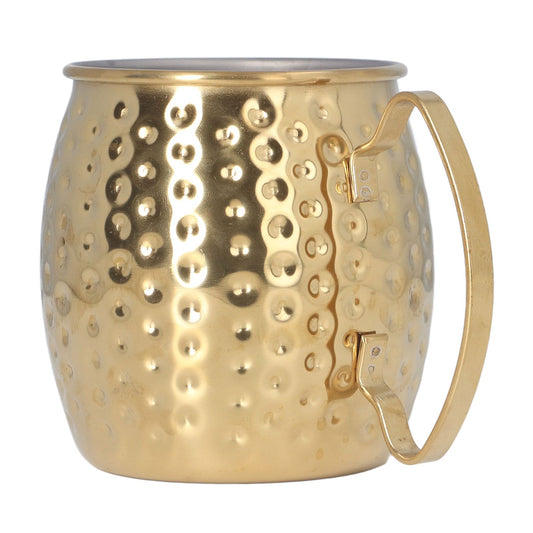 Moscow Mule Mug Exquisite 304 Stainless Steel 500ml Large Capacity Cocktail Mug for Bars Hotels Restaurants V1294-YM3118220254612-0421