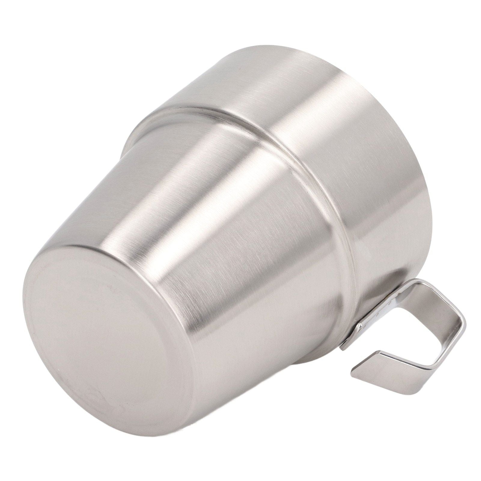 Stainless Steel Camping Cup Set of 4 Double Layer Coffee Mugs with Stand Holder Stackable Outdoor Cups for V1294-YM3118220254711-0421