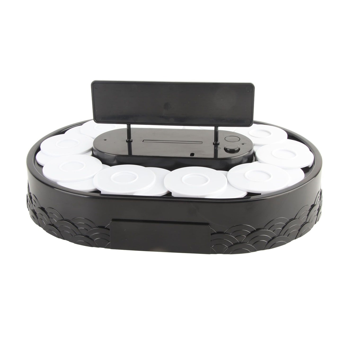 Rotary Sushi Machine Automatic Rotating Table Display Stand Swing Tray Turntable for Sushi Dessert Cupcake V1294-YM3118220256011-0421