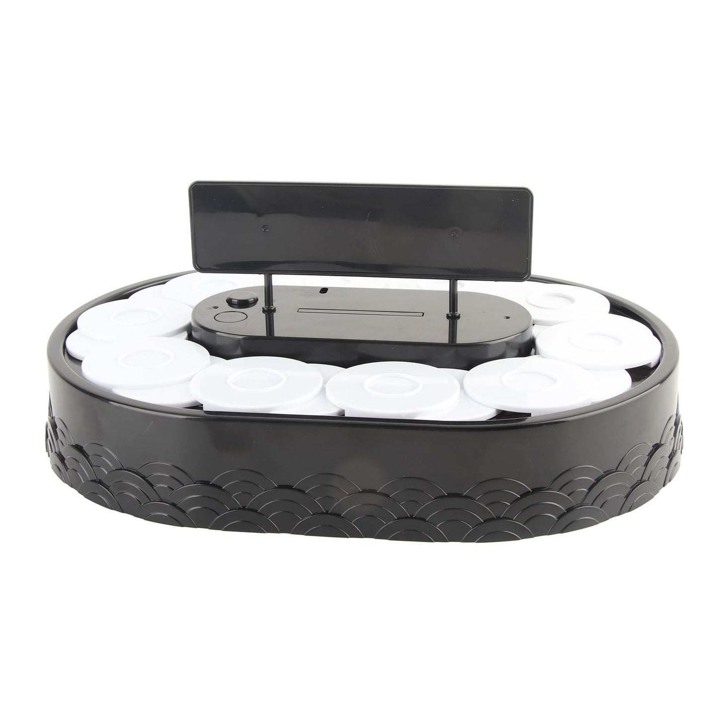 Rotary Sushi Machine Automatic Rotating Table Display Stand Swing Tray Turntable for Sushi Dessert Cupcake V1294-YM3118220256011-0421