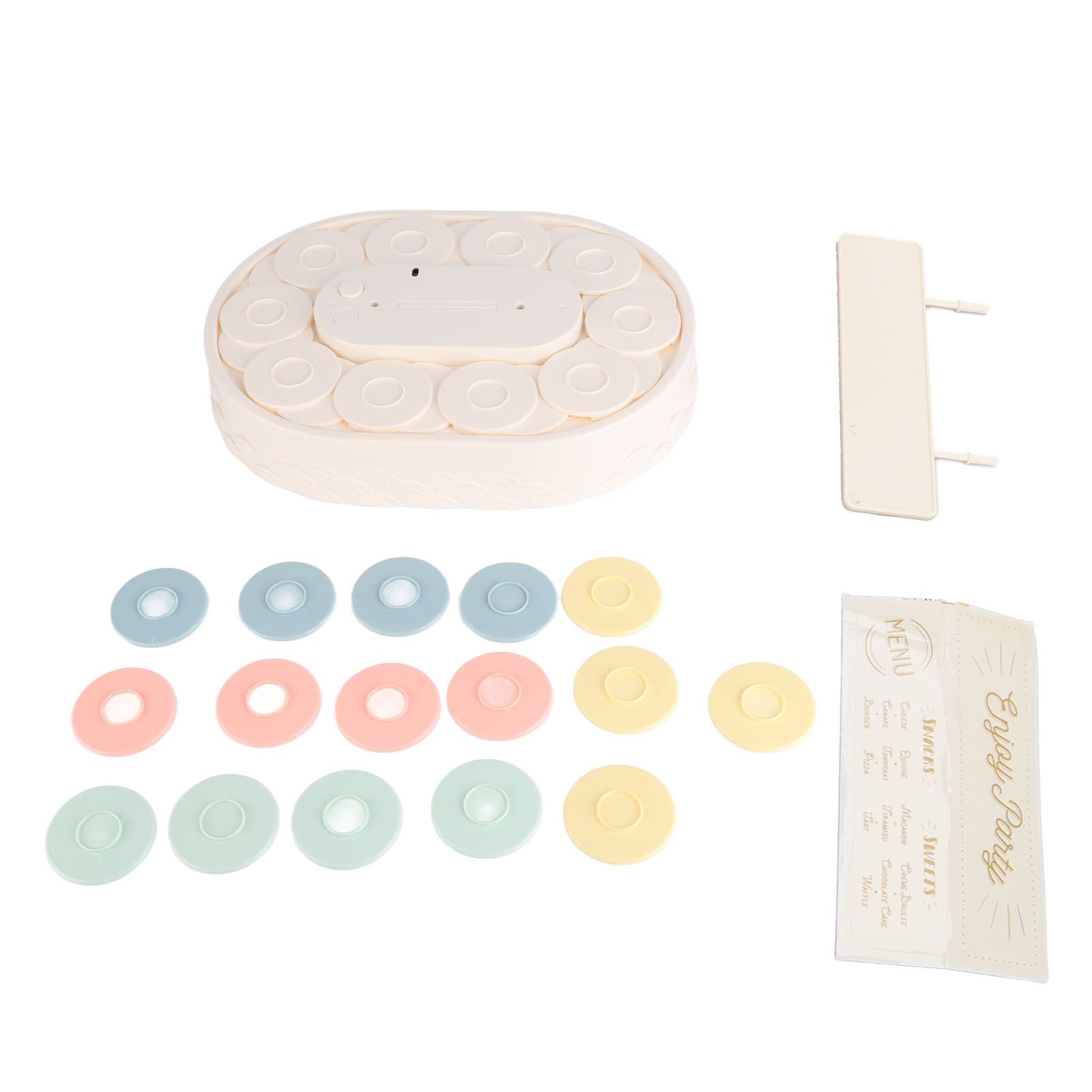 Rotary Sushi Machine Automatic Rotating Table Display Stand Swing Tray Turntable for Sushi Dessert Cupcake V1294-YM3118220256012-0421