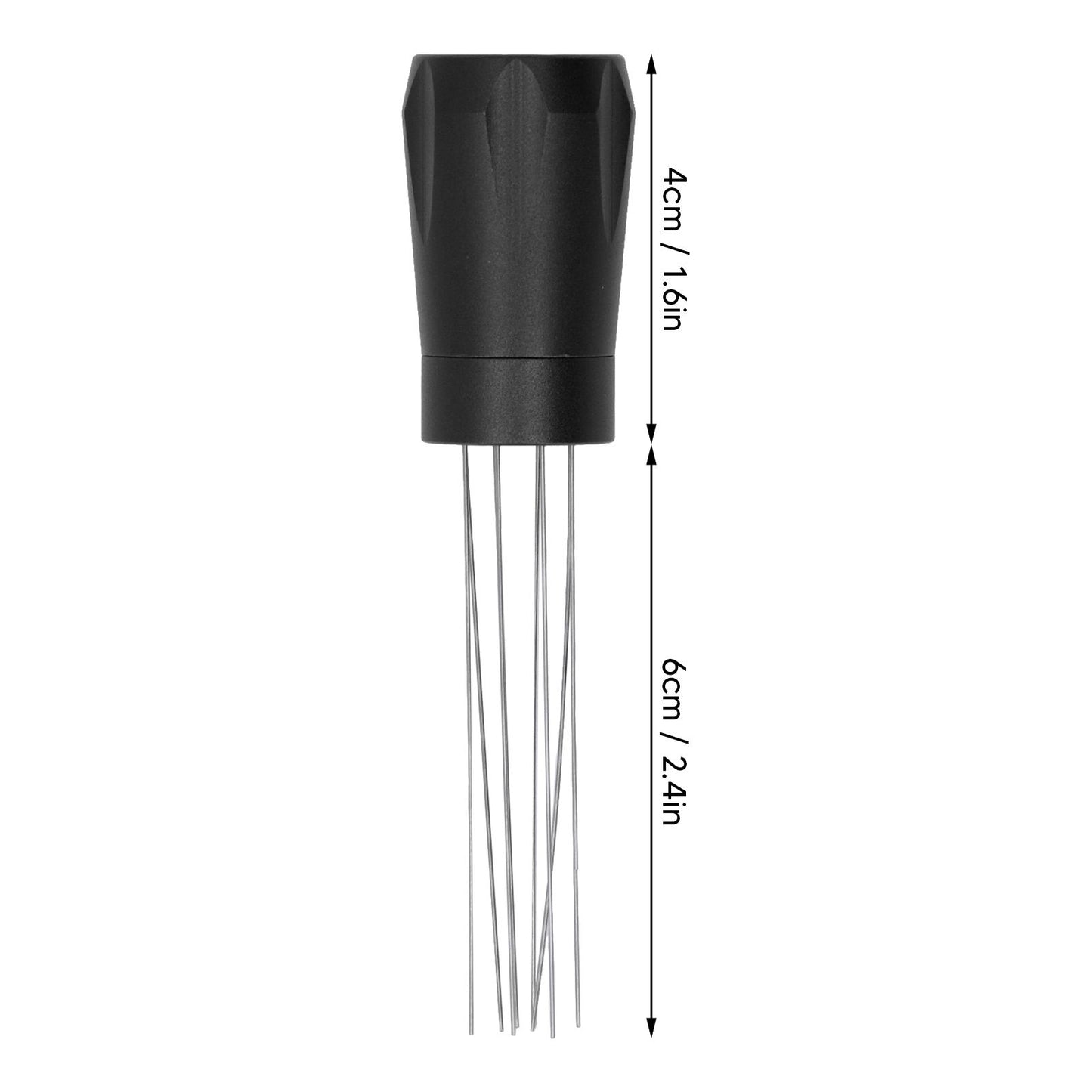 Coffee Distribution Tool Stainless Steel Aluminum Alloy Ergonomic Handle Easy Cleaning Coffee Tool for Cafe V1294-YM3118220256311-0421
