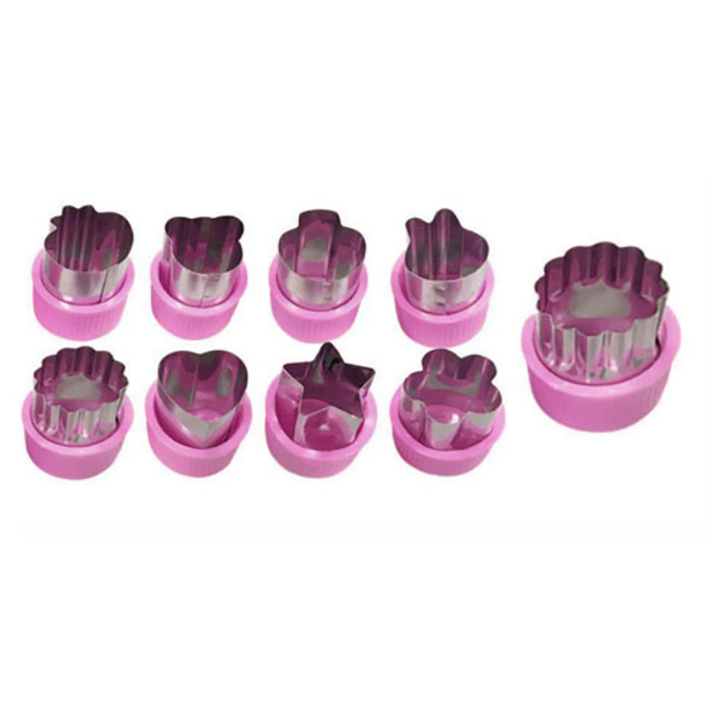 25Pcs Sandwich Cutters Set Safe Sandwiches Fruit Cookie Cutters for DIY Baking Kit V1294-YM3118220256411-0421