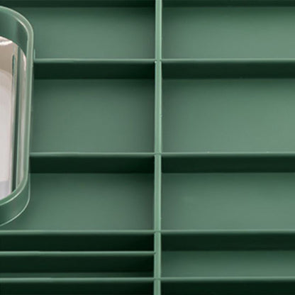 Four Layers Dish Preparation Plate Drawer Design Plastic Vegetable Preparation Rack Kitchen Storage Rack Green V1294-YM3118220256711-0421