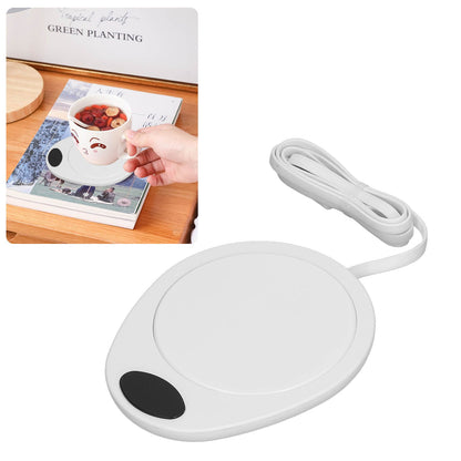 USB Mug Warmer Constant Temp Waterproof Adjustable Electric Beverage Heating Plate for Ceramic Coffee Cups V1294-YM3118220256912-0421