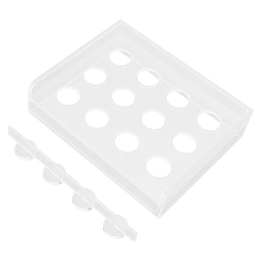 12 Holes Manual Coffee Capsules Filling Board Reusable Coffee Capsule Holder Rack with Coffee Tamper V1294-YM3118220258211-0421