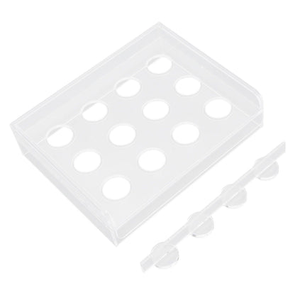 12 Holes Manual Coffee Capsules Filling Board Reusable Coffee Capsule Holder Rack with Coffee Tamper V1294-YM3118220258211-0421