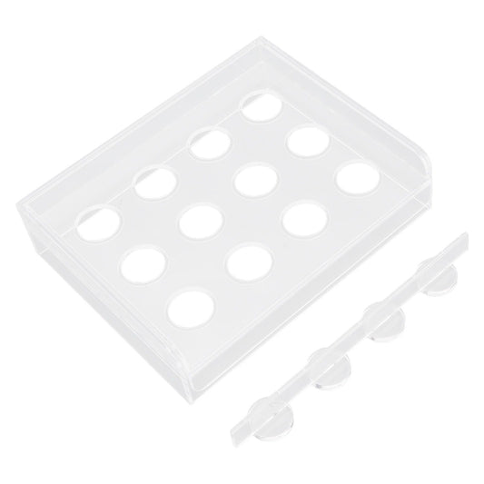 12 Holes Manual Coffee Capsules Filling Board Reusable Coffee Capsule Holder Rack with Coffee Tamper V1294-YM3118220258211-0421