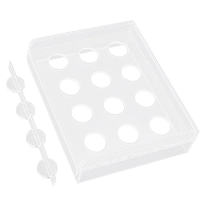 12 Holes Manual Coffee Capsules Filling Board Reusable Coffee Capsule Holder Rack with Coffee Tamper V1294-YM3118220258211-0421
