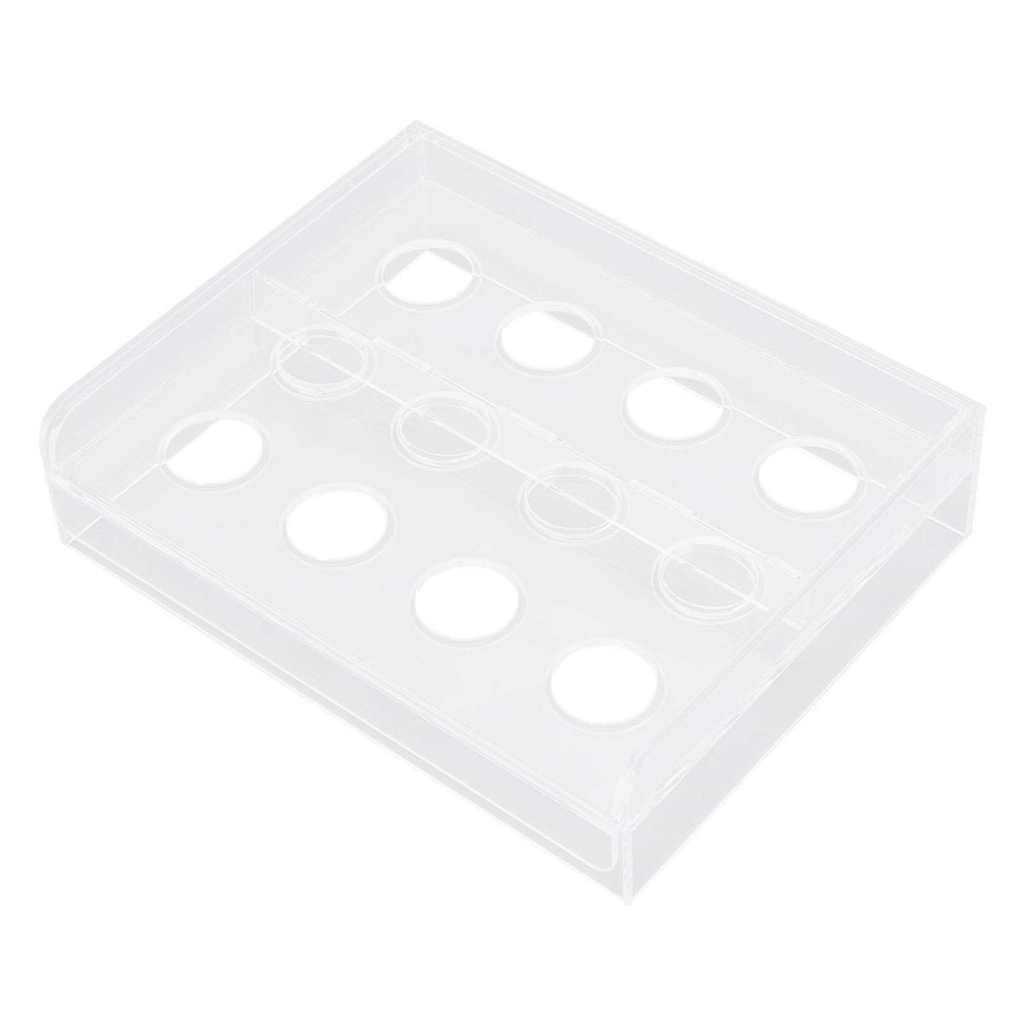 12 Holes Manual Coffee Capsules Filling Board Reusable Coffee Capsule Holder Rack with Coffee Tamper V1294-YM3118220258211-0421