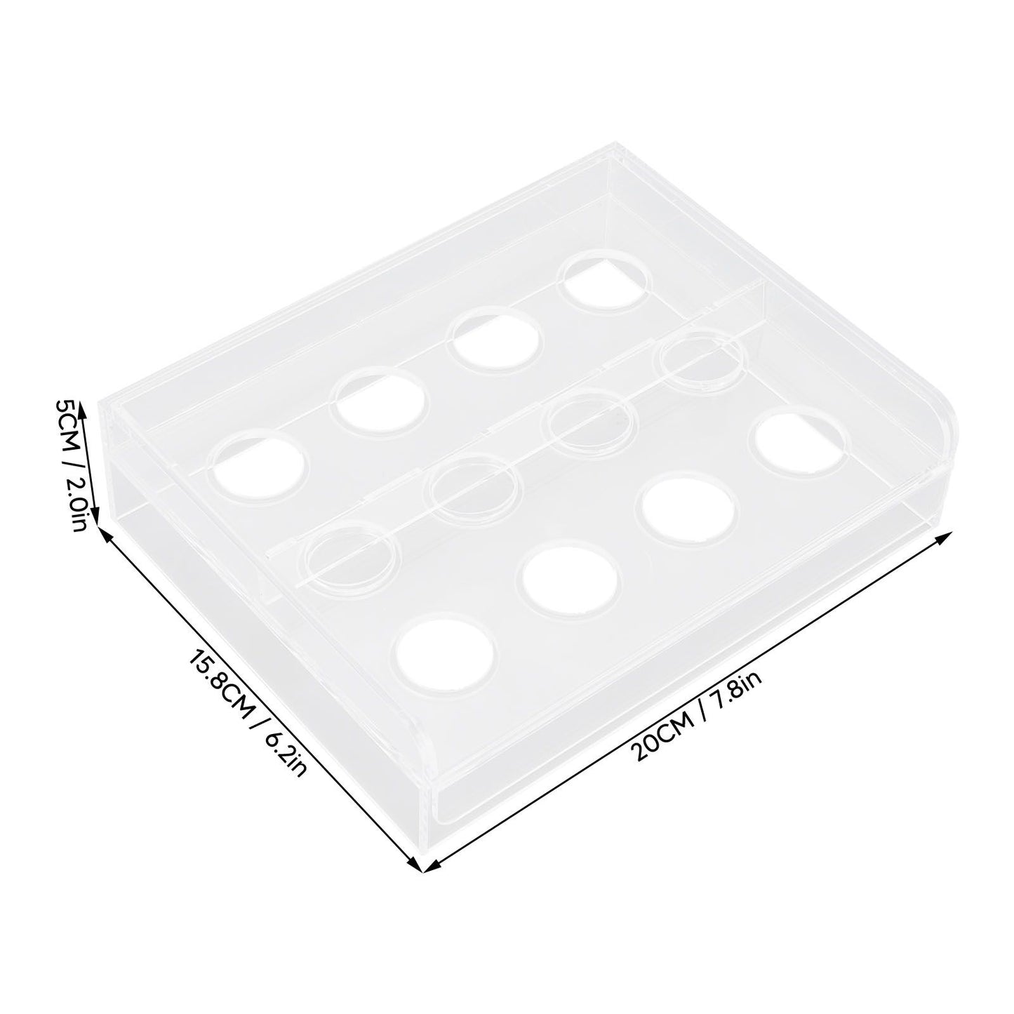 12 Holes Manual Coffee Capsules Filling Board Reusable Coffee Capsule Holder Rack with Coffee Tamper V1294-YM3118220258211-0421