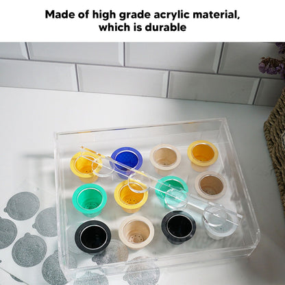 12 Holes Manual Coffee Capsules Filling Board Reusable Coffee Capsule Holder Rack with Coffee Tamper V1294-YM3118220258211-0421