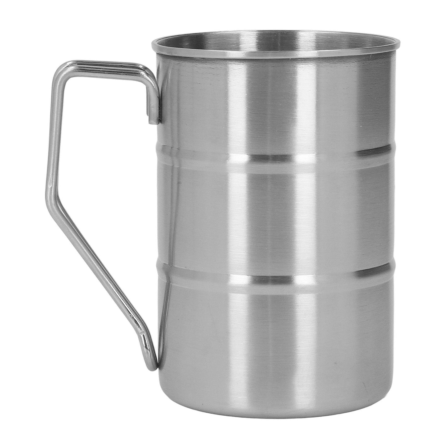 Stainless Steel Coffee Mug Large Capacity Stainless Steel Beer Mug with Handle for Home Restaurant V1294-YM3118220261011-0421