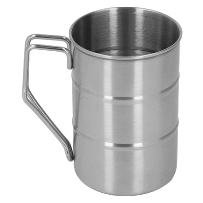 Stainless Steel Coffee Mug Large Capacity Stainless Steel Beer Mug with Handle for Home Restaurant V1294-YM3118220261011-0421
