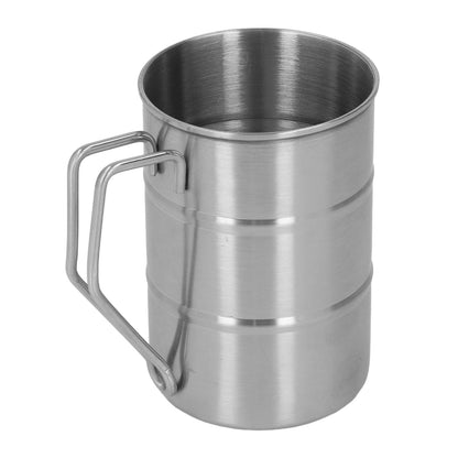 Stainless Steel Coffee Mug Large Capacity Stainless Steel Beer Mug with Handle for Home Restaurant V1294-YM3118220261011-0421