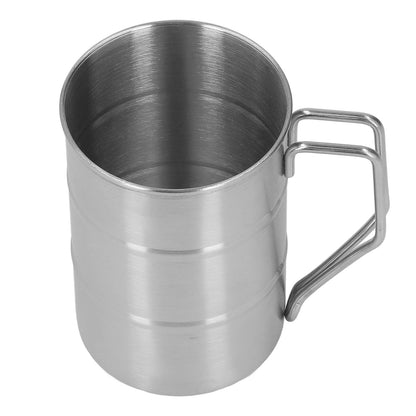Stainless Steel Coffee Mug Large Capacity Stainless Steel Beer Mug with Handle for Home Restaurant V1294-YM3118220261011-0421