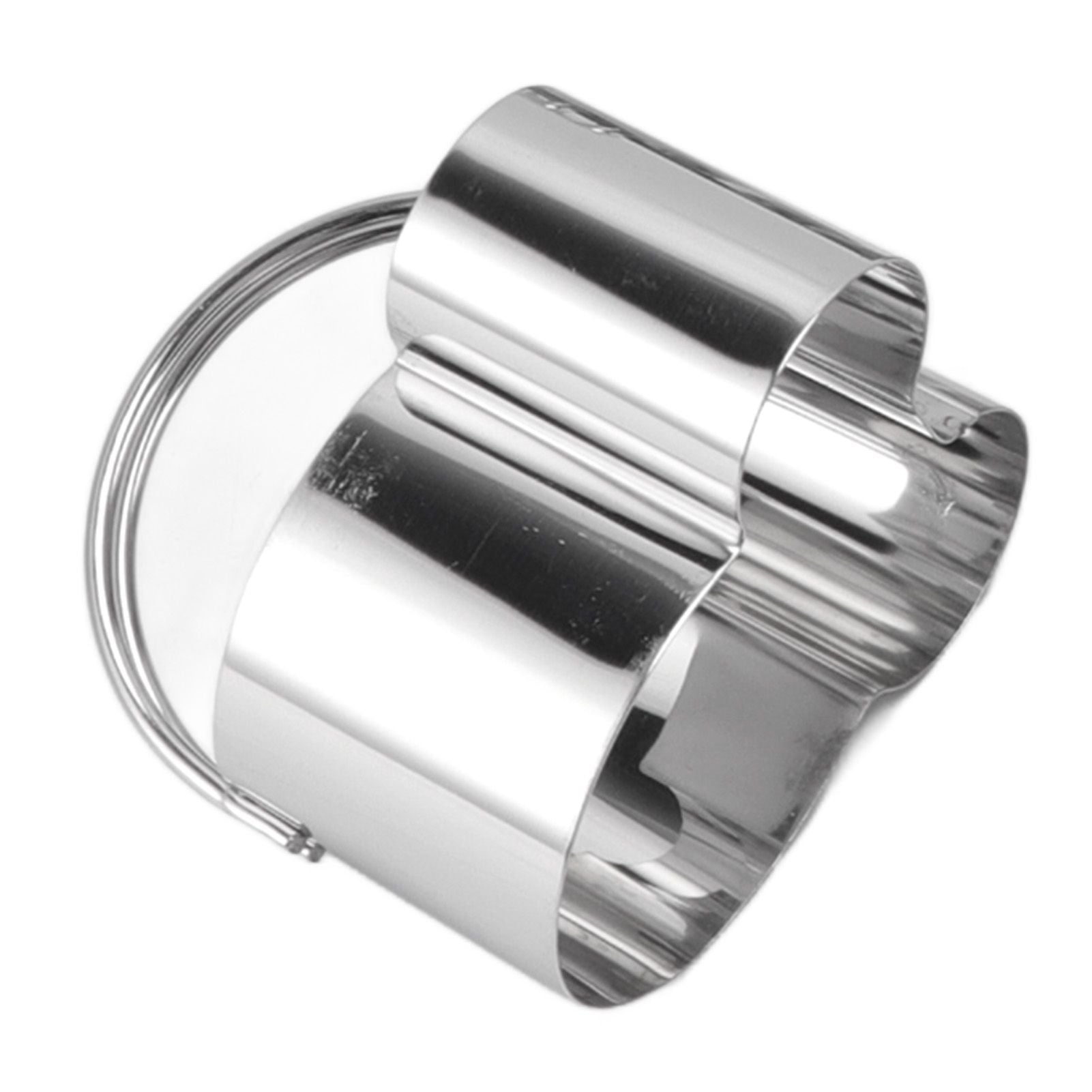 5Pcs Stainless Steel Biscuit Cutter Set Removable Easy Release Professional Cookie Cutter Set with Handle for V1294-YM3118220266811-0421