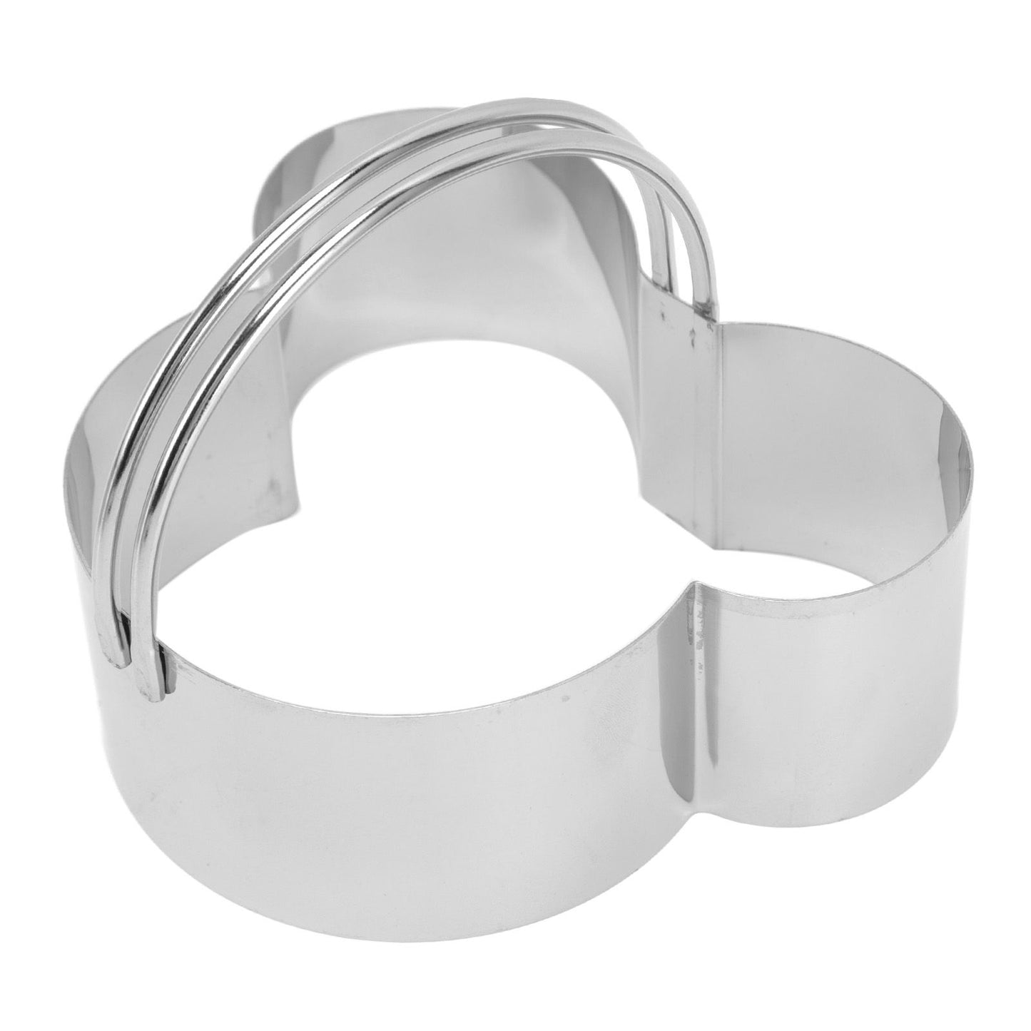 5Pcs Stainless Steel Biscuit Cutter Set Removable Easy Release Professional Cookie Cutter Set with Handle for V1294-YM3118220266811-0421