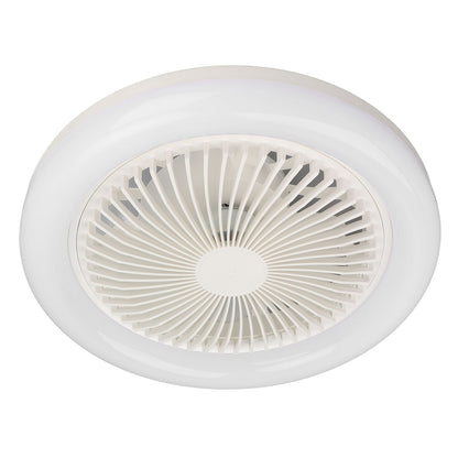 9.8in LED Ceiling Fan Light Quiet 3 Gears Ceiling Fan with E27 Lamp for Living Room 86-265V White V1294-YM3119220141711-0421