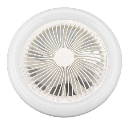 9.8in LED Ceiling Fan Light Quiet 3 Gears Ceiling Fan with E27 Lamp for Living Room 86-265V White V1294-YM3119220141711-0421