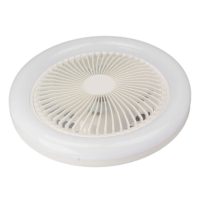 9.8in LED Ceiling Fan Light Quiet 3 Gears Ceiling Fan with E27 Lamp for Living Room 86-265V White V1294-YM3119220141711-0421