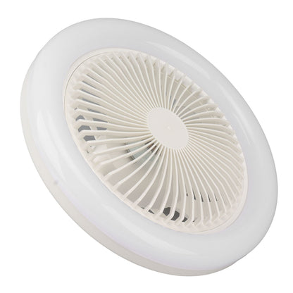 9.8in LED Ceiling Fan Light Quiet 3 Gears Ceiling Fan with E27 Lamp for Living Room 86-265V White V1294-YM3119220141711-0421