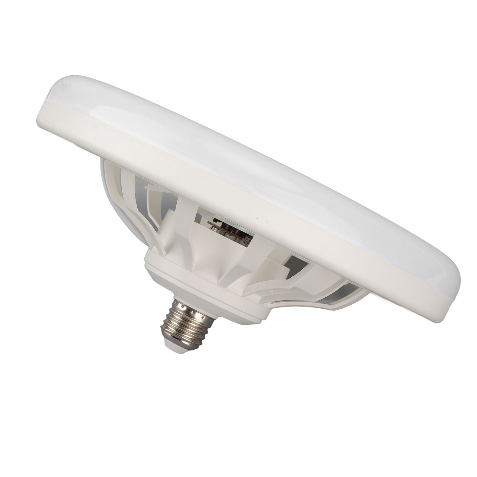9.8in LED Ceiling Fan Light Quiet 3 Gears Ceiling Fan with E27 Lamp for Living Room 86-265V White V1294-YM3119220141711-0421