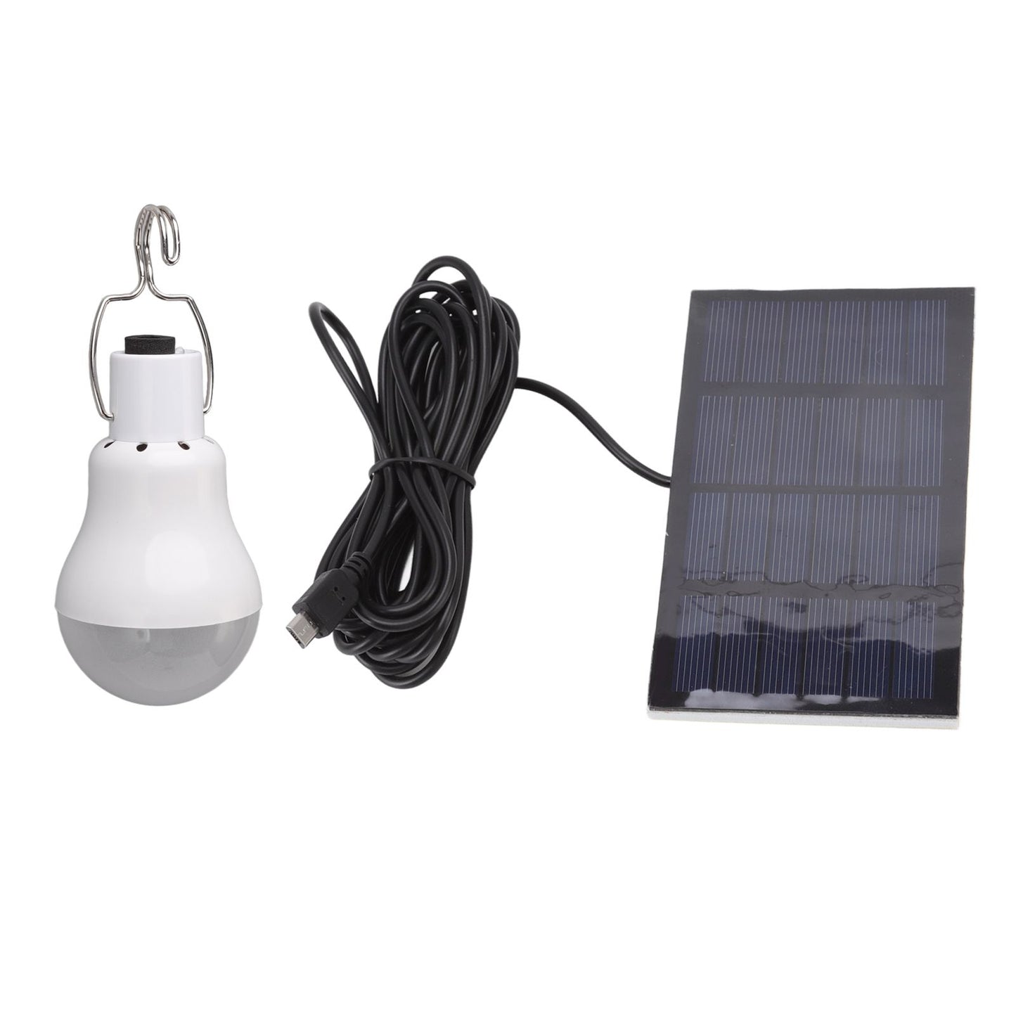Portable Solar LED Light Bulb Rechargeable Solar Light Bulb for Outdoor Hiking Fishing Camping Tent V1294-YM3119220142011-0421